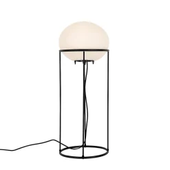 Lampadaire design d'extérieur noir - Jannie