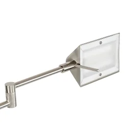 Lampadaire design en acier avec LED et variateur tactile - Notia