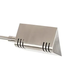 Lampadaire design en acier avec LED et variateur tactile - Notia