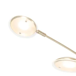 Lampadaire design en laiton avec LED 5 lumières - Sixties Trento