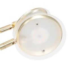 Lampadaire design en laiton avec LED 5 lumières - Sixties Trento