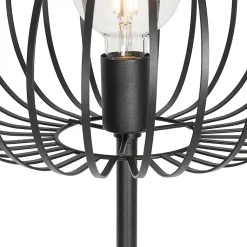 Lampadaire design noir - Johanna
