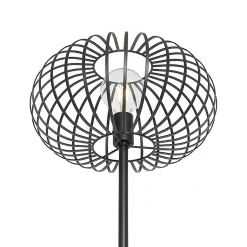 Lampadaire design noir - Johanna