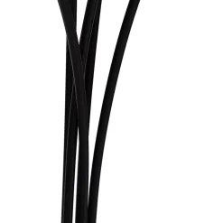 Lampadaire design noir 5 lumières - Sixties