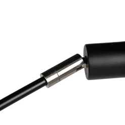 Lampadaire design noir 5 lumières - Sixties