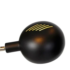 Lampadaire design noir 5 lumières - Sixties