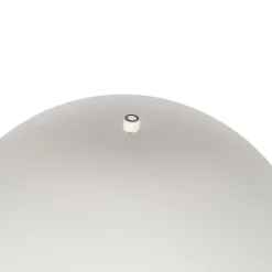 Lampadaire d'extérieur blanc rechargeable à intensité variable 3 niveaux - Keira