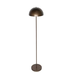 Lampadaire d'extérieur bronze foncé rechargeable avec variateur 3 niveaux - Keira