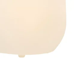 Lampadaire d'extérieur en pot de fleur blanc IP44 - Flowerpot