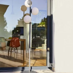 Lampadaire d'extérieur filaire GLOBY TREE E27 H175cm