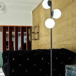 Lampadaire d'extérieur filaire GLOBY TREE E27 H175cm