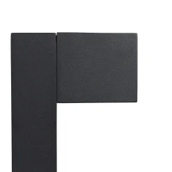 Lampadaire d'extérieur industriel gris foncé 80 cm IP44 - Baleno