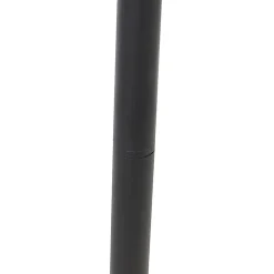 Lampadaire d'extérieur industriel noir 100 cm IP44 - Charlois