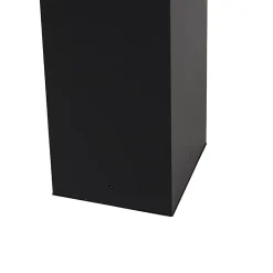 Lampadaire d'extérieur industriel noir 80 cm IP44 - Charlois