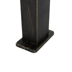 Lampadaire d'extérieur industriel en or antique 80 cm IP44 - Baleno