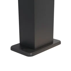 Lampadaire d'extérieur intelligent anthracite 65 cm IP44 avec WiFi GU10 - Baleno