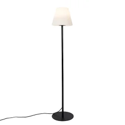 Lampadaire d'extérieur intelligent noir avec Wifi A60 - Virginia