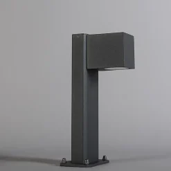 Lampadaire d'extérieur intelligent anthracite 30 cm IP44 avec WiFi GU10 - Baleno