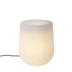 Lampadaire d'extérieur intelligent pot de fleur blanc IP44 avec Wifi A60 - Flowerpot