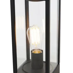 Lampadaire d'extérieur intelligent noir 40 cm IP44 avec WiFi ST64 - Charlois