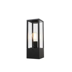 Lampadaire d'extérieur intelligent noir 40 cm IP44 avec WiFi ST64 - Charlois