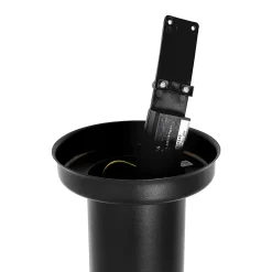 Lampadaire d'extérieur moderne noir 110 cm IP44 - Rox