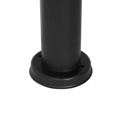 Lampadaire d'extérieur moderne noir 110 cm IP44 - Rox