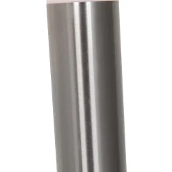 Lampadaire d'extérieur moderne en acier avec opale 80 cm IP44 - Rox