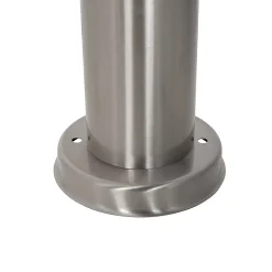 Lampadaire d'extérieur moderne en acier avec opale 80 cm IP44 - Rox