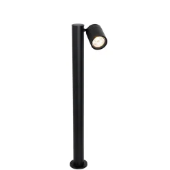 Lampadaire d'extérieur noir 80 cm AR70 orientable IP44 - Solo