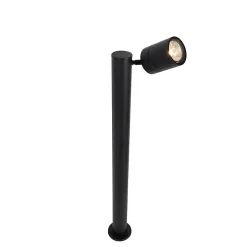 Lampadaire d'extérieur noir 80 cm AR70 orientable IP44 - Solo