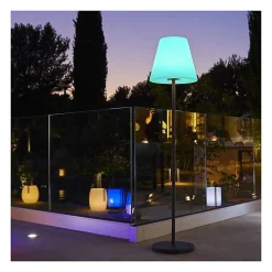 Lampadaire d'extérieur sans fil STANDY RGB H150cm