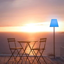 Lampadaire d'extérieur sans fil STANDY RGB H150cm