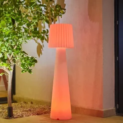 Lampadaire d'extérieur sans fil LADY RGB H110cm