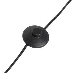 Lampadaire doré avec verre opale 3 lumières orientables - Anouk