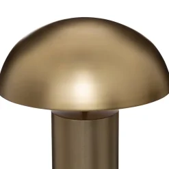 Lampadaire droit Champi en métal H97cm doré - Atmosphera