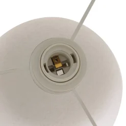 Lampadaire droit secteur Keyah gris H111cm - Atmosphera