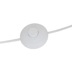 Lampadaire droit secteur Keyah gris H111cm - Atmosphera