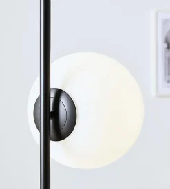 Lampadaire E14, max. 40W, IP20, noir et blanc - Markslöjd - Dione