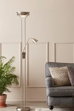 Lampadaire E27 35W, 2 sources lumineuses, variateur - Markslöjd - Detroit