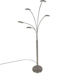 Lampadaire en acier avec LED et variateur tactile - Sixties Trento