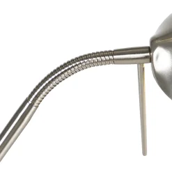 Lampadaire en acier avec lampe de lecture avec LED dimmable en Kelvin - Diva