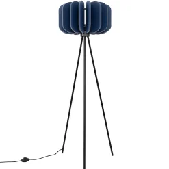 Lampadaire en feutre/acier 1 lampes 45x45x134cm Sollux