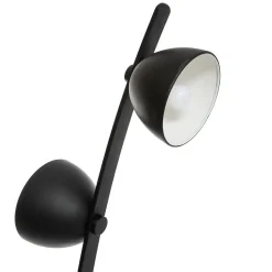 Lampadaire en métal noir Laka Atmosphera