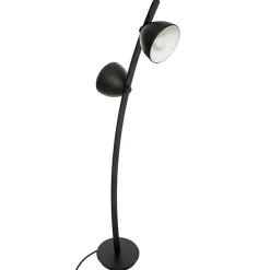 Lampadaire en métal noir Laka Atmosphera