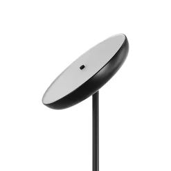 Lampadaire en métal noir mat LED intégrée 2500lm dimmable 35W ⌀30xH.181cm, Goodhome Songor