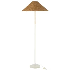 Lampadaire en Rotin 