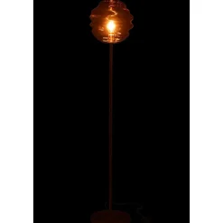 Lampadaire en Verre "Ruche" 156cm Marron