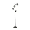 Lampadaire en verre VIOLA - Gris fumé