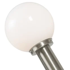 Lampadaire extérieur intelligent en acier inoxydable 50 cm avec Wifi A60 - Sfera